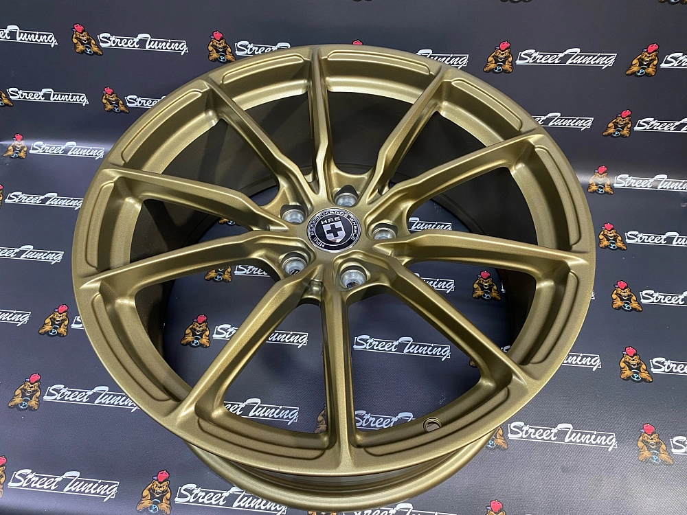картинка Новые диски HRE DQ015 Flow Forming R19 J8.5 ET35 5x114.3 Bronze Mat от магазина  StreetTuning