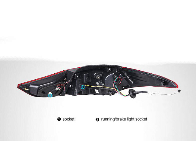 картинка Задние фары для Hyundai Elantra 2010-2015 магазин  StreetTuning 