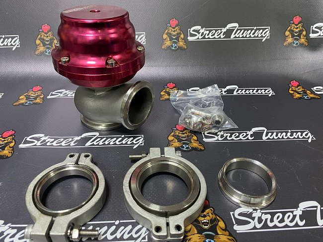 картинка Вестгейт (Wastegate) 44 мм Epman Sport V-band красный магазин  StreetTuning 