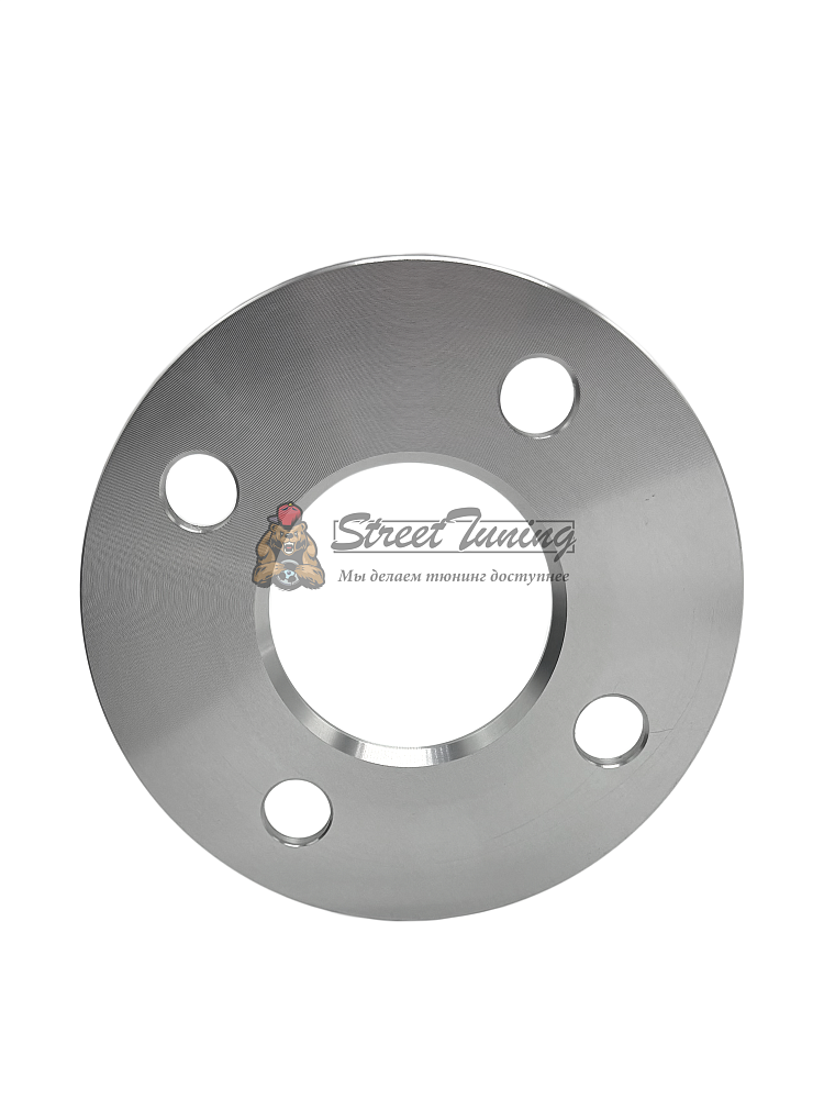 картинка Проставка Starleks 5 мм 4x100 цо 60.1 сквозная Silver от магазина  StreetTuning