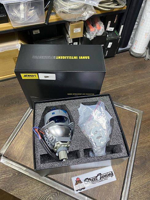 картинка Светодиодные линзы Sanvi H10, 3 дюйма магазин  StreetTuning 