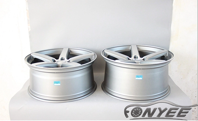 картинка Новые диски Vossen CV3 Replica R20 5X120 ET35 J9,5 серый мат + серебро магазин  StreetTuning 