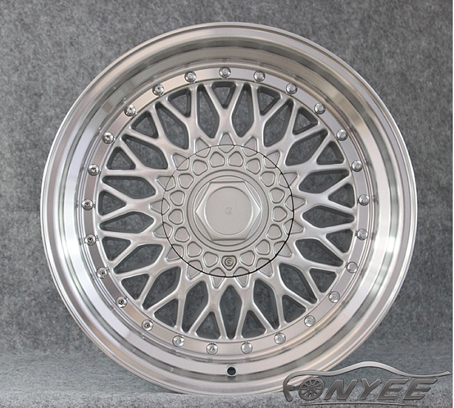 картинка Новые диски BBS RS R17 5X108/112 ET35 J7,5 серебро + полированная полка магазин  StreetTuning 