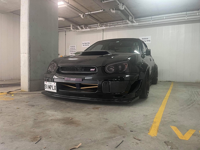 картинка Распорка передних лонжеронов для Subaru Impreza GD,GG 2000-2007 год магазин  StreetTuning 