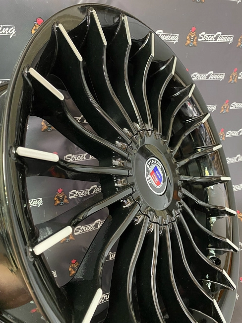 картинка Новые диски ALPINA  R19 J8.5 ET33 5x112/5x120 Black магазин  StreetTuning 