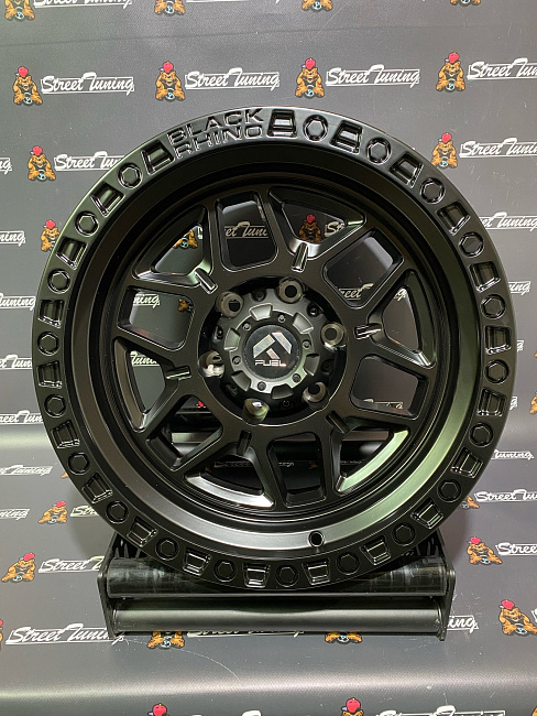 картинка Новые диски FUEL (Black Rhino KELSO) R17 J9 ET0 6X139.7 MATT BLACK магазин  StreetTuning 