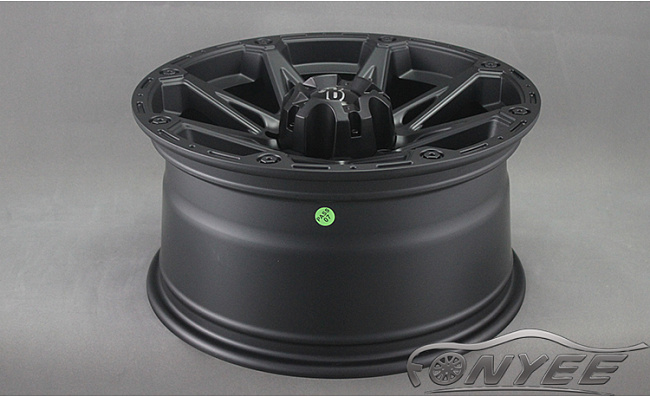 картинка Новые диски Formula R17 5X139,7 ET15 J8,5 черые матовые магазин  StreetTuning 