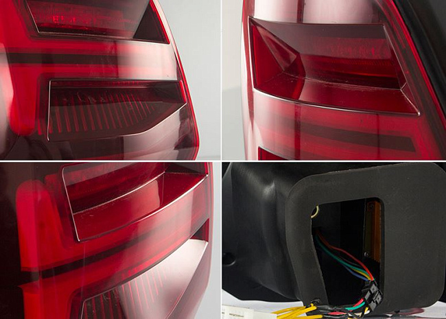 картинка Задние LED фары для VOLKSWAGEN POLO 2011-2017 магазин  StreetTuning 