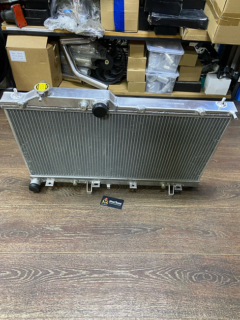 картинка Радиатор алюминиевый Subaru Impreza GR/Legacy BL-BP5/Forester SH/Outback 05-14 42мм AT магазин  StreetTuning 