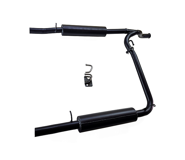 картинка Раздвоенный глушитель ваз 2170-72, DK PRO магазин  StreetTuning 