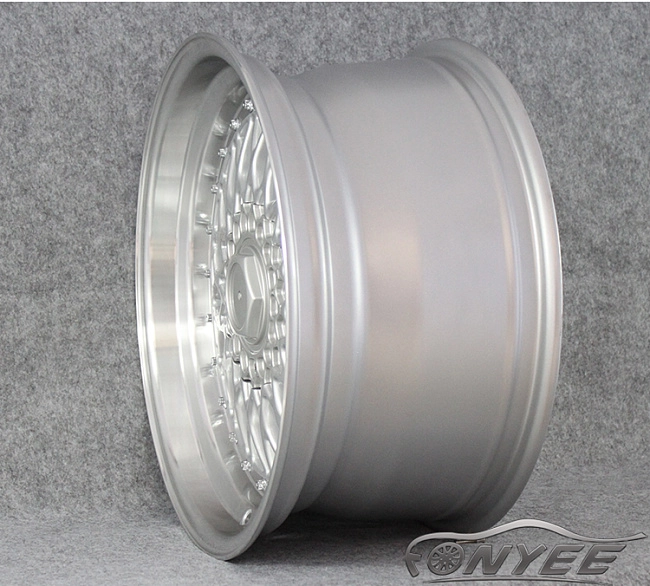 картинка Новые диски BBS RS R17 5X108/112 ET35 J7,5 серебро + полированная полка магазин  StreetTuning 