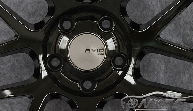 картинка Новые диски CURVA C300 R19 5х120 ET30 J10 черный глянец магазин  StreetTuning 