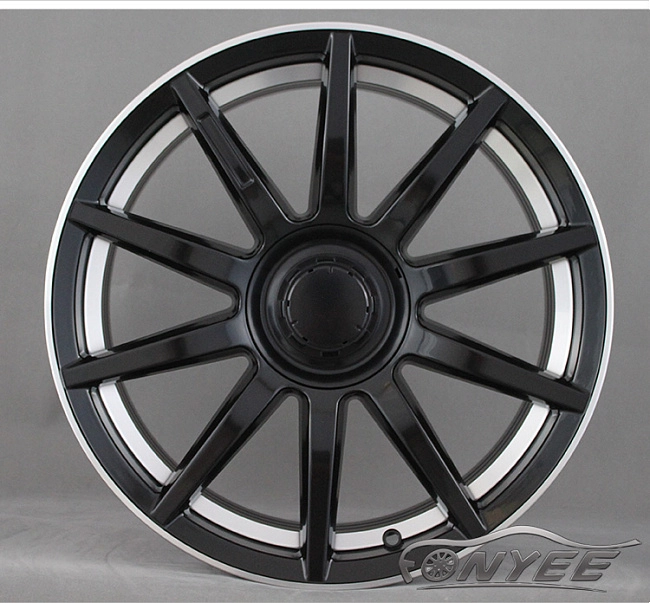 картинка Новые диски Mercedes AMG 10 Spoke R19 5x112 ET43 J9 черные магазин  StreetTuning 