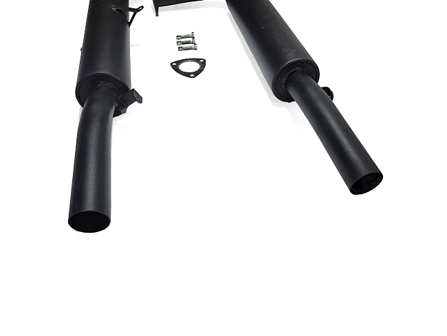 картинка Раздвоенный глушитель ВАЗ 2101-2107, DK PRO магазин  StreetTuning 