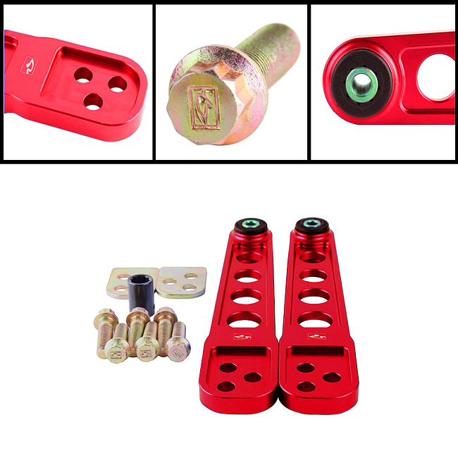 картинка Задние нижние рычаги Epman для Honda Civic 01-05 SI 02-05 Ep3, красные магазин  StreetTuning 