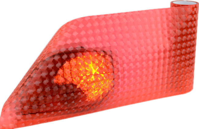 картинка 4D Тонировка для фар, красного цвета магазин  StreetTuning 