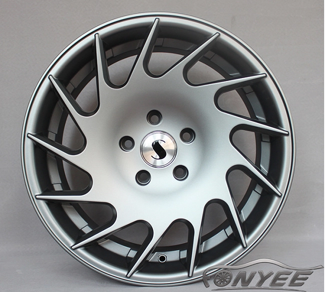 картинка Новые диски Vossen VLE1-L Replica R18 5X112 ET42 J8,5 серый мат магазин  StreetTuning 