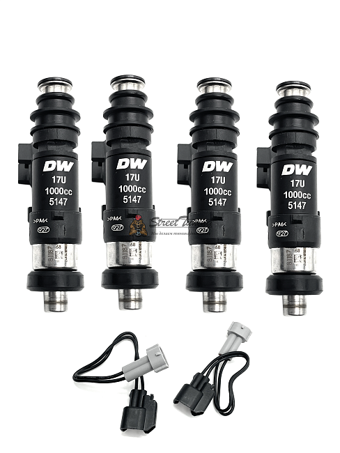 картинка DeatschWerks форсунки топливные Subaru WRX 2002-2014 1000c.c 11мм верхняя загрузка магазин  StreetTuning 