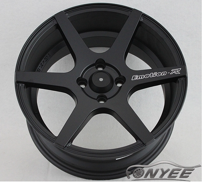 картинка Новые диски SHOGUN EMOTION R V06-R R16 4X100 ET30 J7,5 черный мат + серебро магазин  StreetTuning 