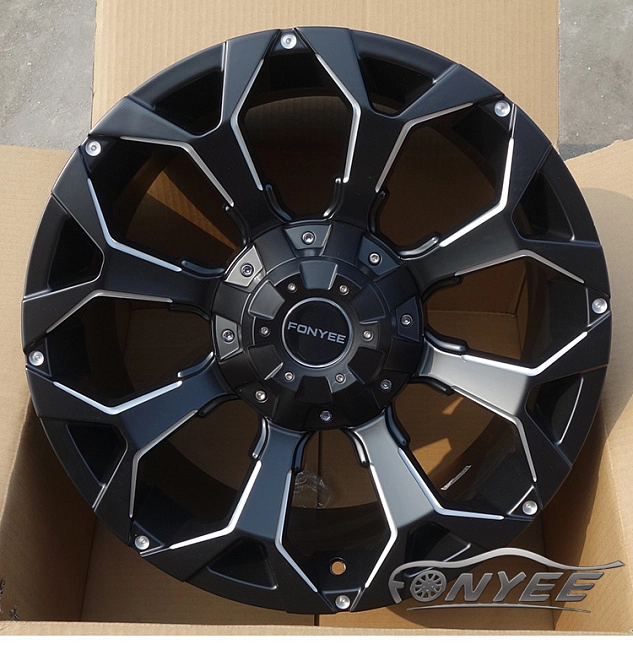 картинка Новые диски Fuel D547 R18 5x114,3-5x127 ET-10 J9 черный мат магазин  StreetTuning 