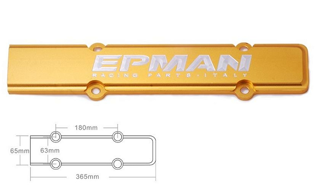 картинка Крышка свечей зажигания Epman для Honda , золотая магазин  StreetTuning 