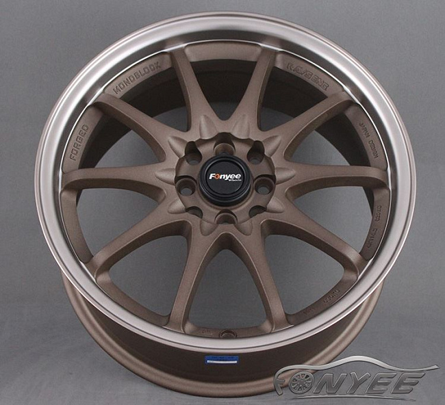 картинка Новые диски RAYS CE28N R17 4X114,3/4X100 ET35 J7,5 бронза + полированная полка магазин  StreetTuning 