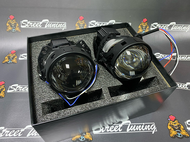 картинка Светодиодные линзы Sanvi A11 PRO, 3 дюйма магазин  StreetTuning 