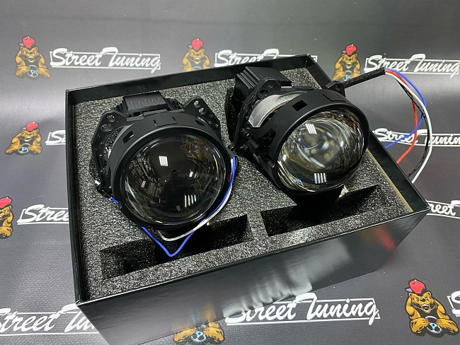 картинка Светодиодные линзы Sanvi A11 PRO, 3 дюйма магазин  StreetTuning 