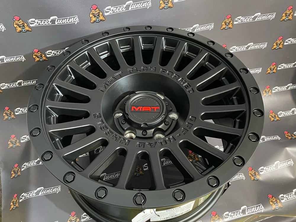 картинка Новые диски american muscle Mat-1908 R18 J8.5 ET0 6x139.7 Black от магазина  StreetTuning