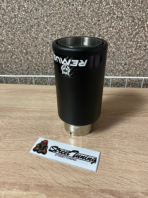 картинка Насадка на глушитель Remus Style одинарная - 63 х 89 мм магазин  StreetTuning 