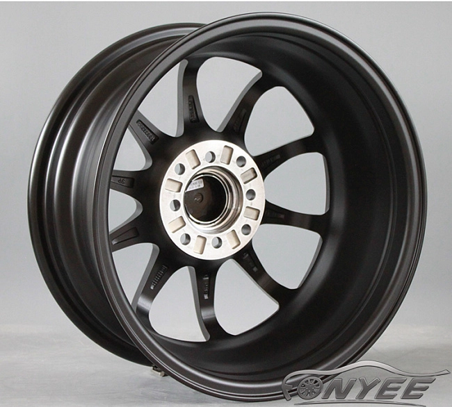 картинка Новые диски RAYS CE28N R17 4X114,3/4X100 ET38 J6,5 черный мат магазин  StreetTuning 