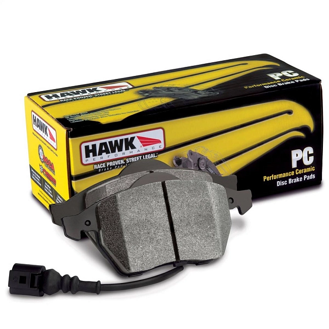 картинка Колодки тормозные HB789F.600 HAWK HPS, задние A3 8V; TT 8S; GOLF 7; PASSAT 3G; магазин  StreetTuning 