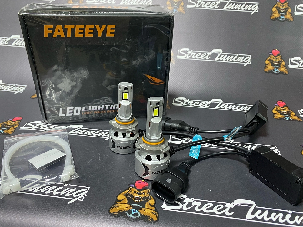 картинка Автомобильные светодиодные лампы FATEEYE F27 Led - HB3 6500к от магазина  StreetTuning