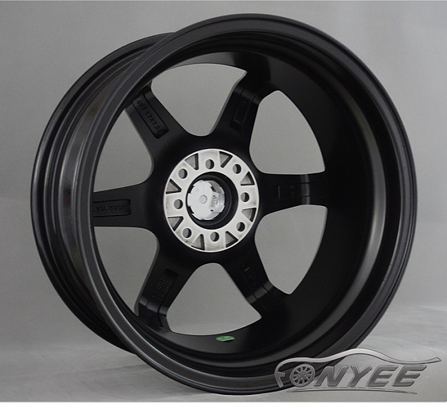 картинка Новые диски Rays TE37 R17 4X114,3/4X100 ET40 J7,5 черные глянцевые + хром полка магазин  StreetTuning 