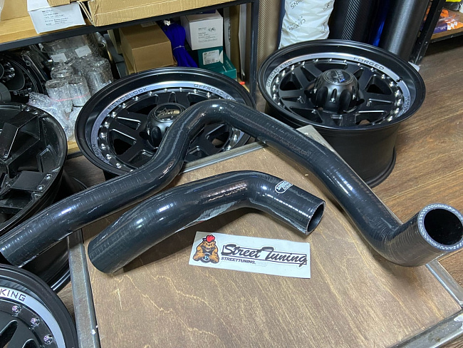 картинка Патрубки радиатора Samco Sport для Honda Accord 97-00 CF4 черные магазин  StreetTuning 