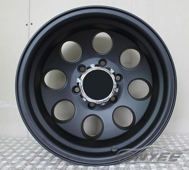 картинка Новые диски GT wheels style 2 R16 5x139,7 ET-38 J10 черный мат магазин  StreetTuning 