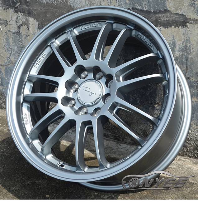 картинка Новые диски RAYS VOLK Racing RE30 R16 4x100-4x114,3 ET35 J7 серые магазин  StreetTuning 