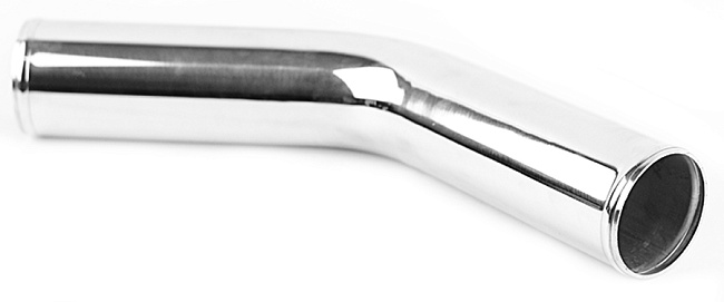 картинка Алюминиевый пайп, длина - 460 мм, D - 51 мм, 45 гр магазин  StreetTuning 