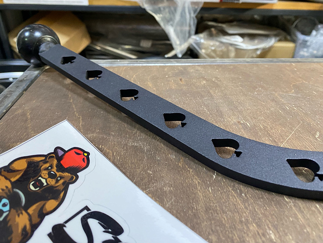 картинка Рычаг КПП удлиненный GTS "Масть Пики" для а/м ВАЗ 2101-07, Нива 2121-2 магазин  StreetTuning 