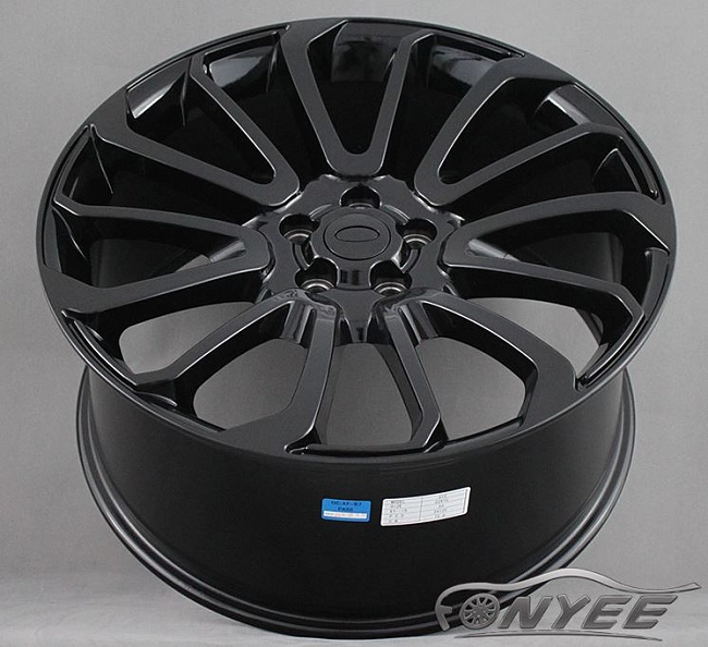 картинка Новые диски Range Rover Autobiography Wheels HSE Sport R22 5x120 ET45 J9,5 черный глянец магазин  StreetTuning 