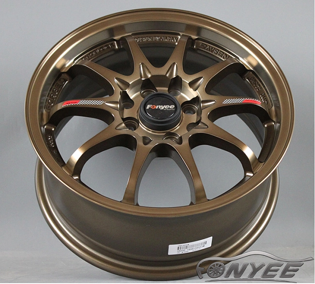 картинка Новые диски RAYS CE28N R17 4X114,3/4X100 ET38 J6,5 бронза + полированная бронза магазин  StreetTuning 