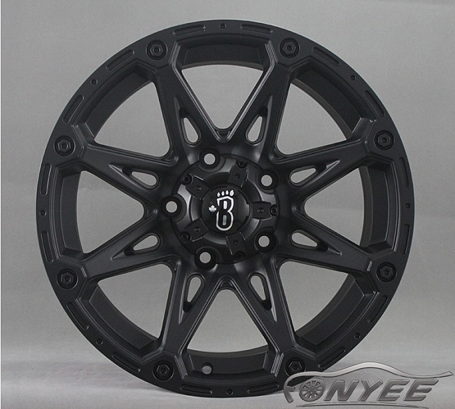 картинка Новые диски Formula R17 5x139,7 ET15 J8 черный мат магазин  StreetTuning 