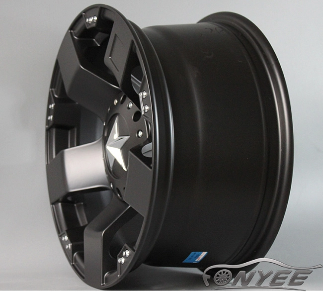 картинка Новые диски KMC XD series Rockstar 1 R16 6X139,7 ET0 J8 черный мат магазин  StreetTuning 