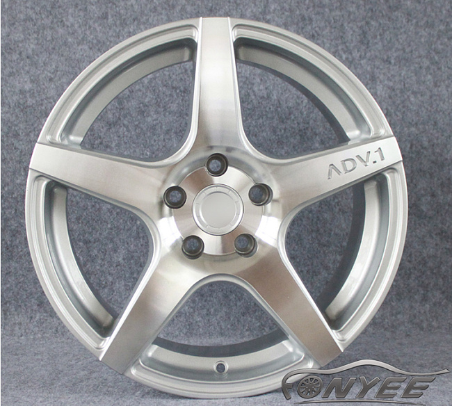 картинка Диски ADV.1 5 R17 J7,5 ET+35 5x120 серебро магазин  StreetTuning 