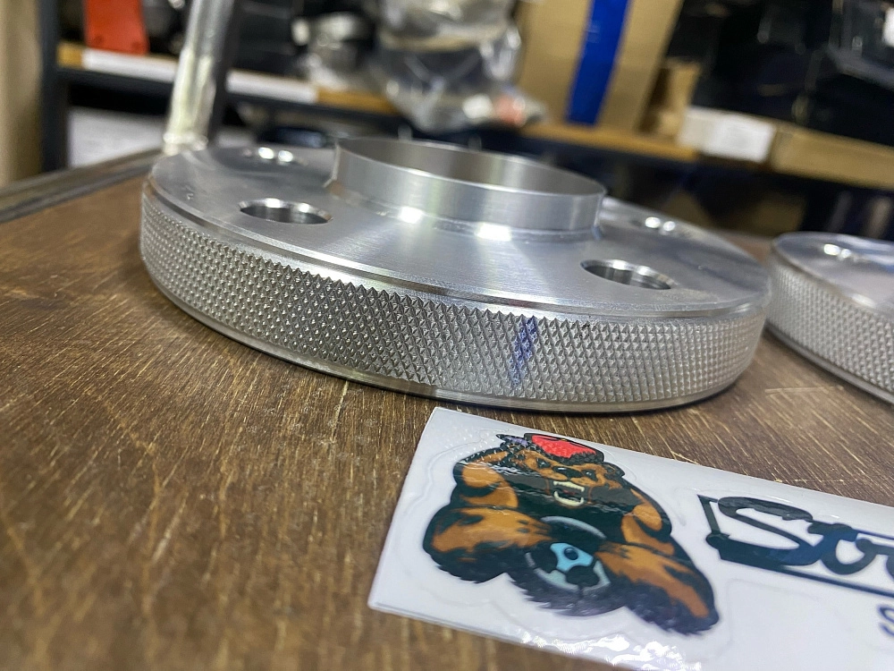 картинка Проставка Starleks 20 мм 5x112 цо 66.6 сквозная -РФ тонкий борт от магазина  StreetTuning