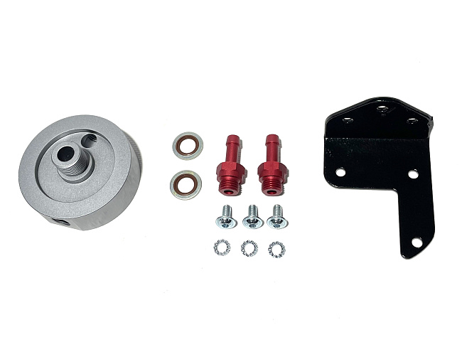 картинка Кронштейн-база выносного фильтра АКПП F03 - M20/8мм магазин  StreetTuning 