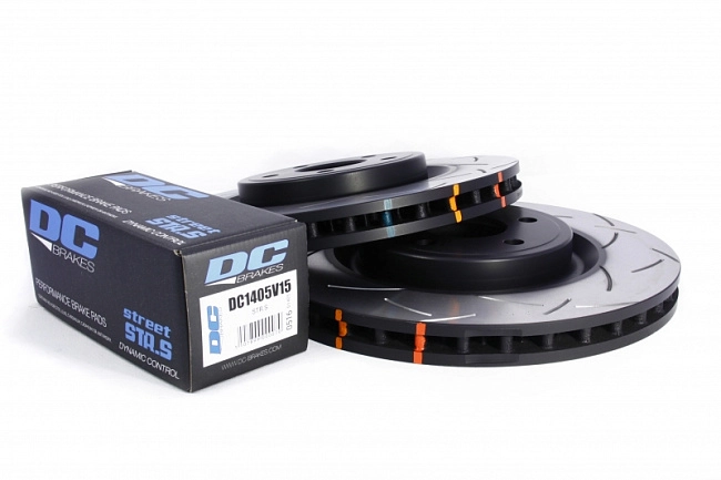 картинка КОМПЛЕКТ ПЕРЕД. Тормозные диски DBA 42632S T3+колодки DC brakes STR.S JEEP GRAND CHEROKEE SRT8 09-> магазин  StreetTuning 