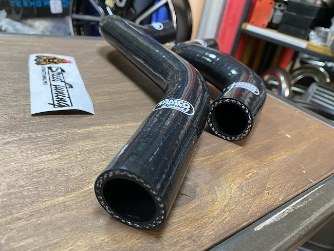 картинка Патрубки радиатора Samco Sport для Toyota Starlet Turbo EP91, черные магазин  StreetTuning 