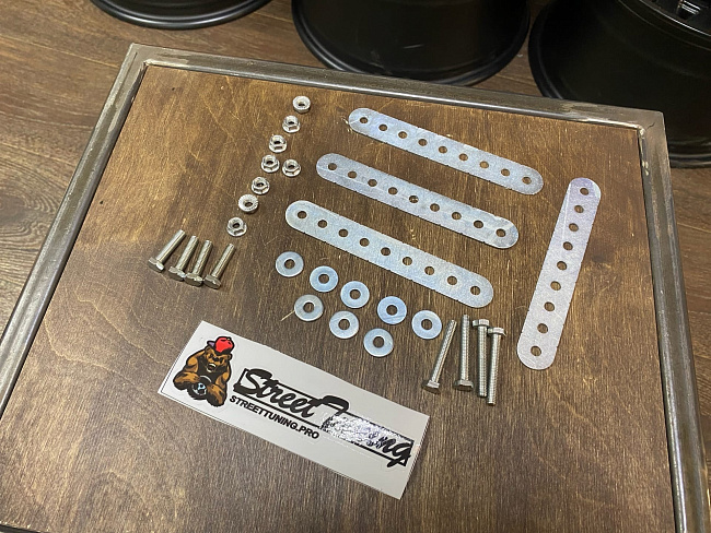 картинка Монтажный комплект для установки радиатора АКПП, универсальный. магазин  StreetTuning 