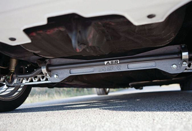 картинка Задний усилитель подрамника ASR style для Honda Civic EK 1996-2000 г, золотой магазин  StreetTuning 